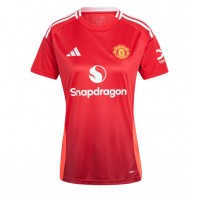 Dámy Fotbalový dres Manchester United Alejandro Garnacho #17 2024-25 Domácí Krátký Rukáv